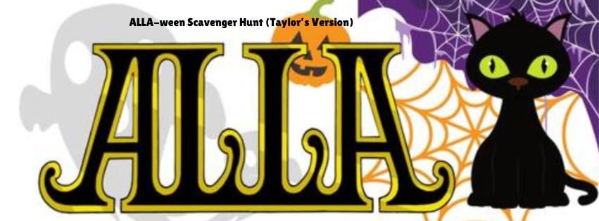 ALLA-ween Scavenger Hunt (Taylor's Version)