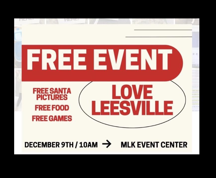 LOVE LEESVILLE CHRISTMAS BLOCK PARTY 1003 N Gladys St, Leesville, LA