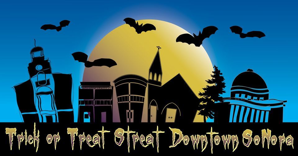 Trick or Treat Street in Downtown Sonora