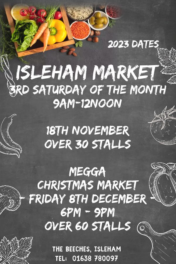 Isleham Christmas Market 32 Mill Street, Ely, EN December 8, 2023