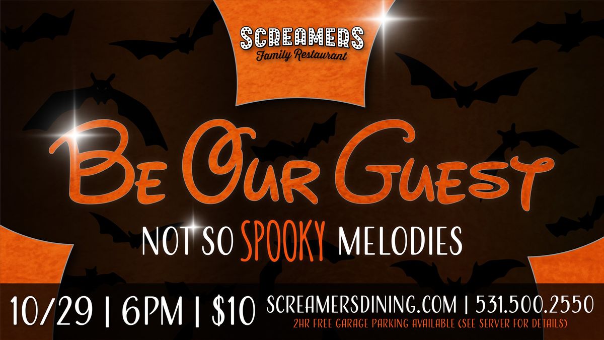 Be Our Guest: A "Not-So-Spooky" Tribute Show!