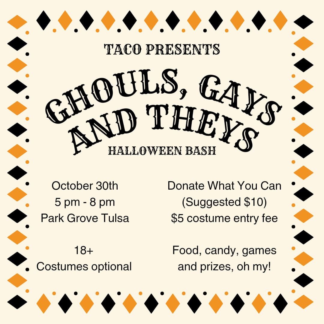 Ghouls, Gays, and Theys Halloween Bash