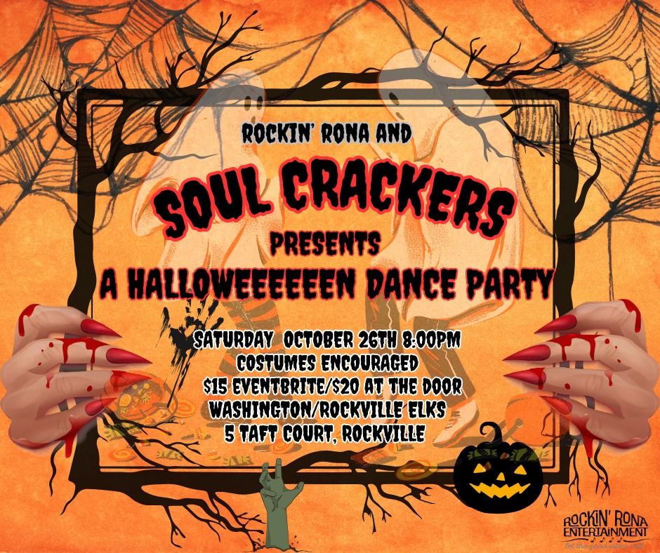 Soul Crackers Halloween Dance Party at The Washington\/Rockville Elks