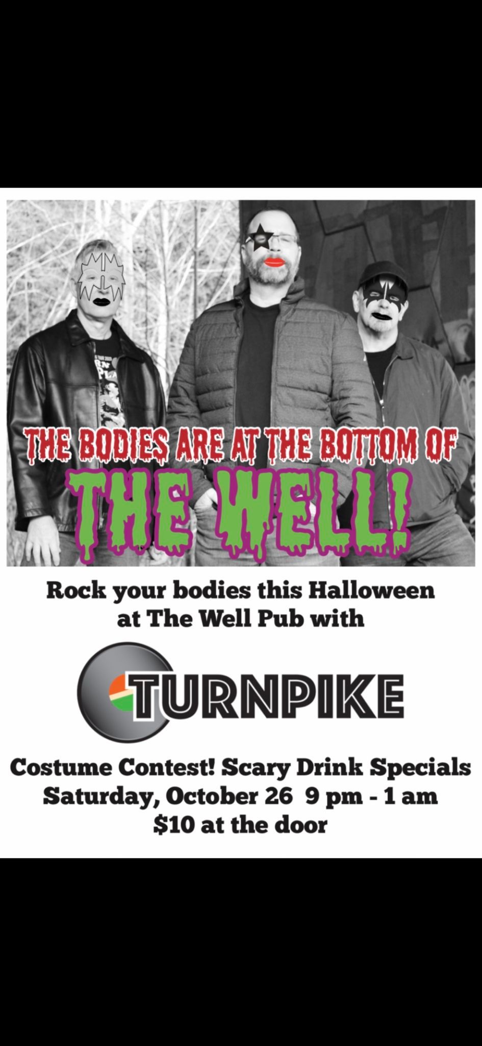 The Wellington Pub\u2019s Halloween Party with Turnpike!