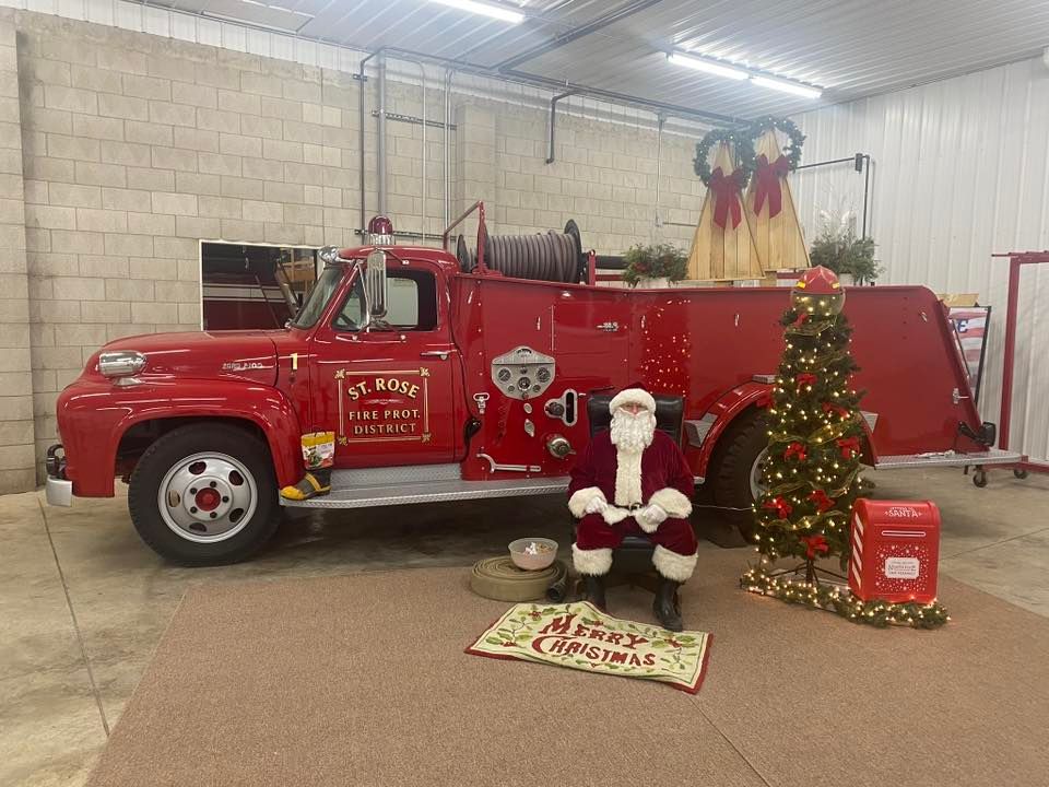 Santa Clause is coming to Town! St Rose Fire Protection District