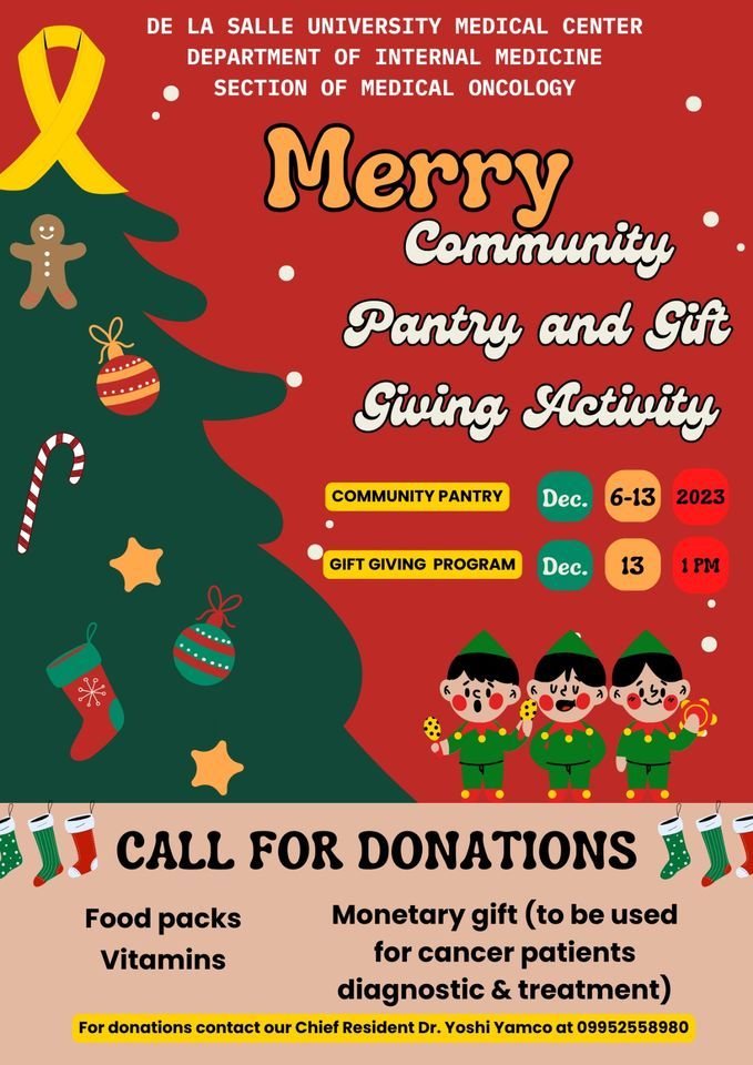 Christmas Community Pantry and Gift Giving Program De La Salle