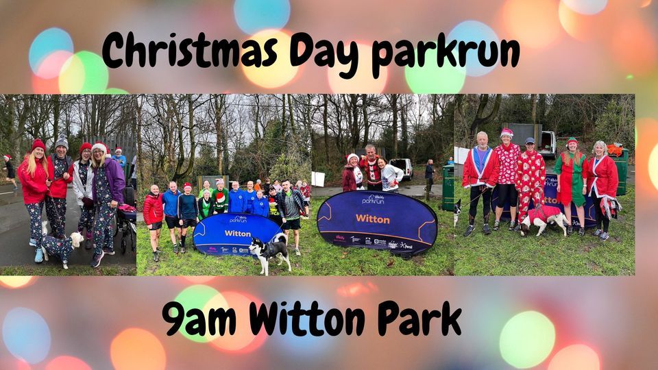 Christmas Day parkrun Witton Country Park, Blackburn, EN December