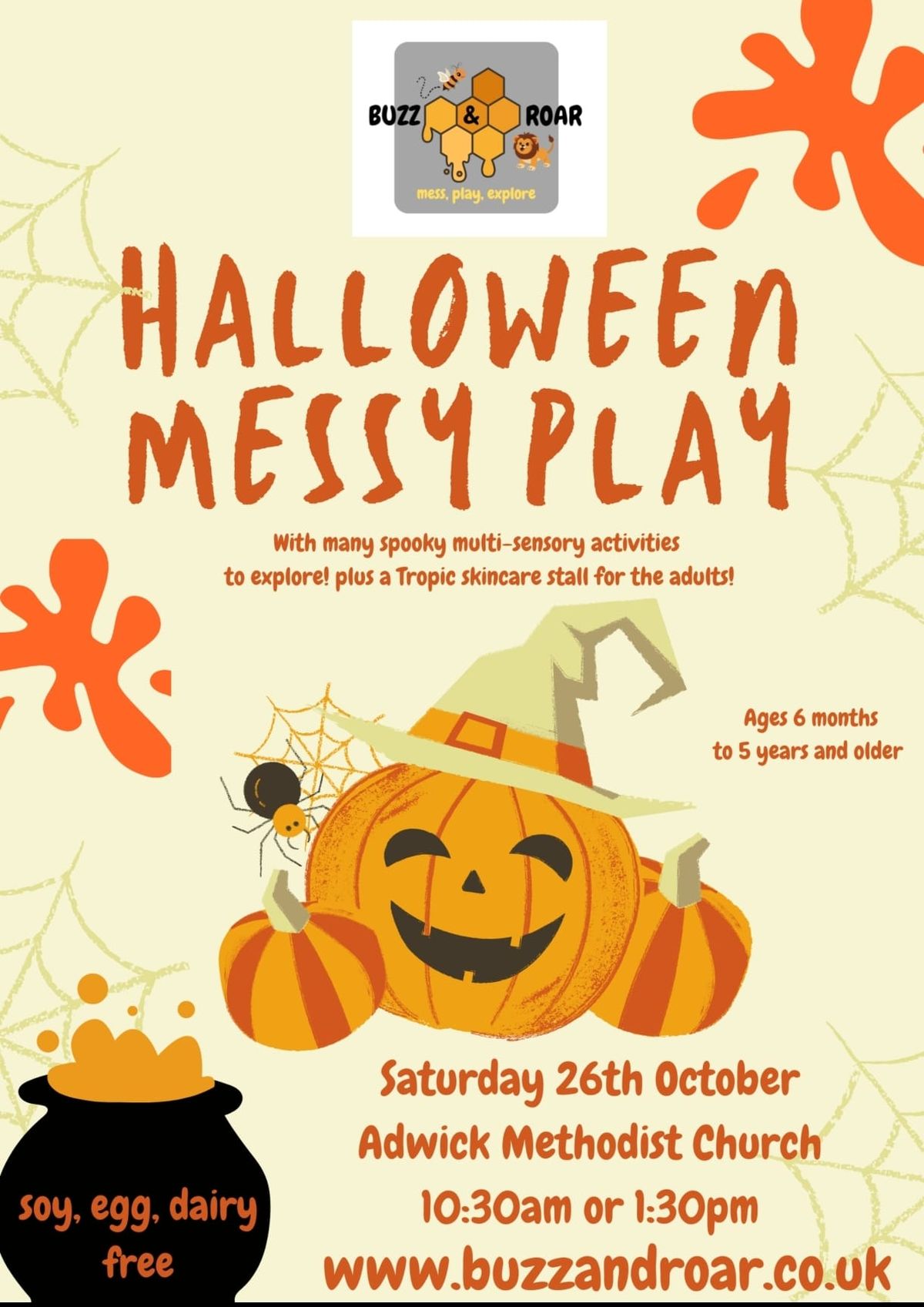 Halloween messy play 