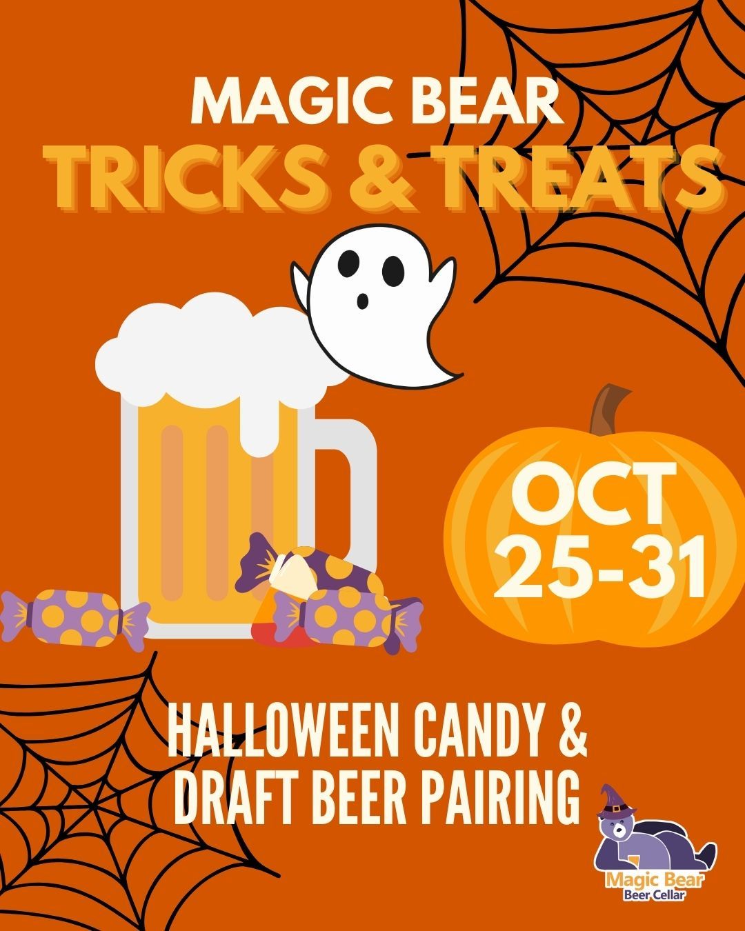 Free Draft Beer & Candy Pairings