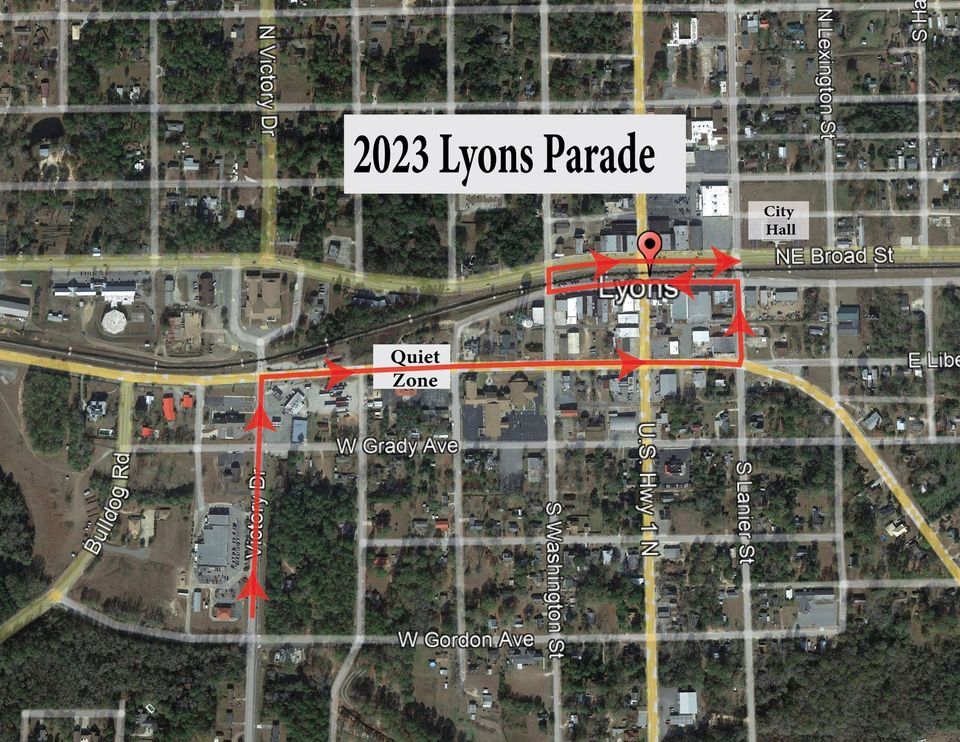 Lyons Lighted Christmas Parade Downtown Lyons December 1, 2023