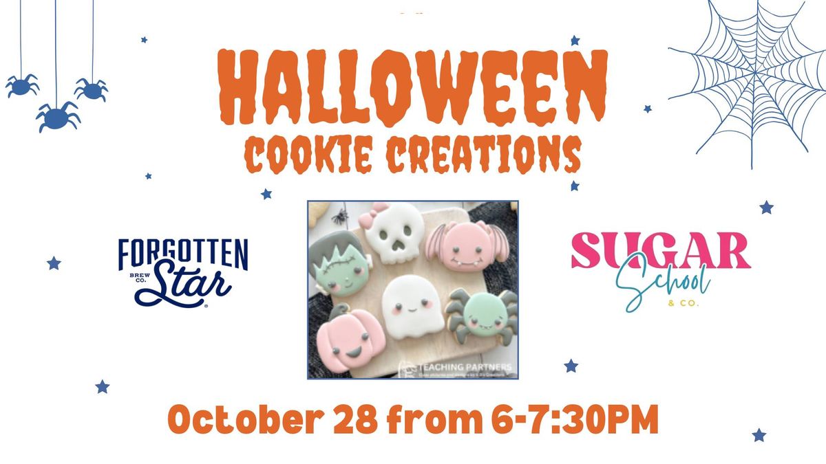 Halloween Cookie Creations at Forgotten Star Brewing