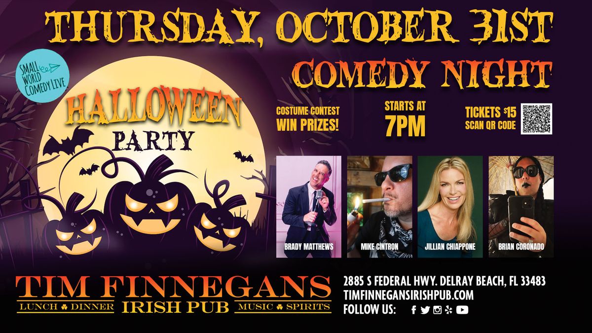 Halloween Comedy Night at Tim Finnegans