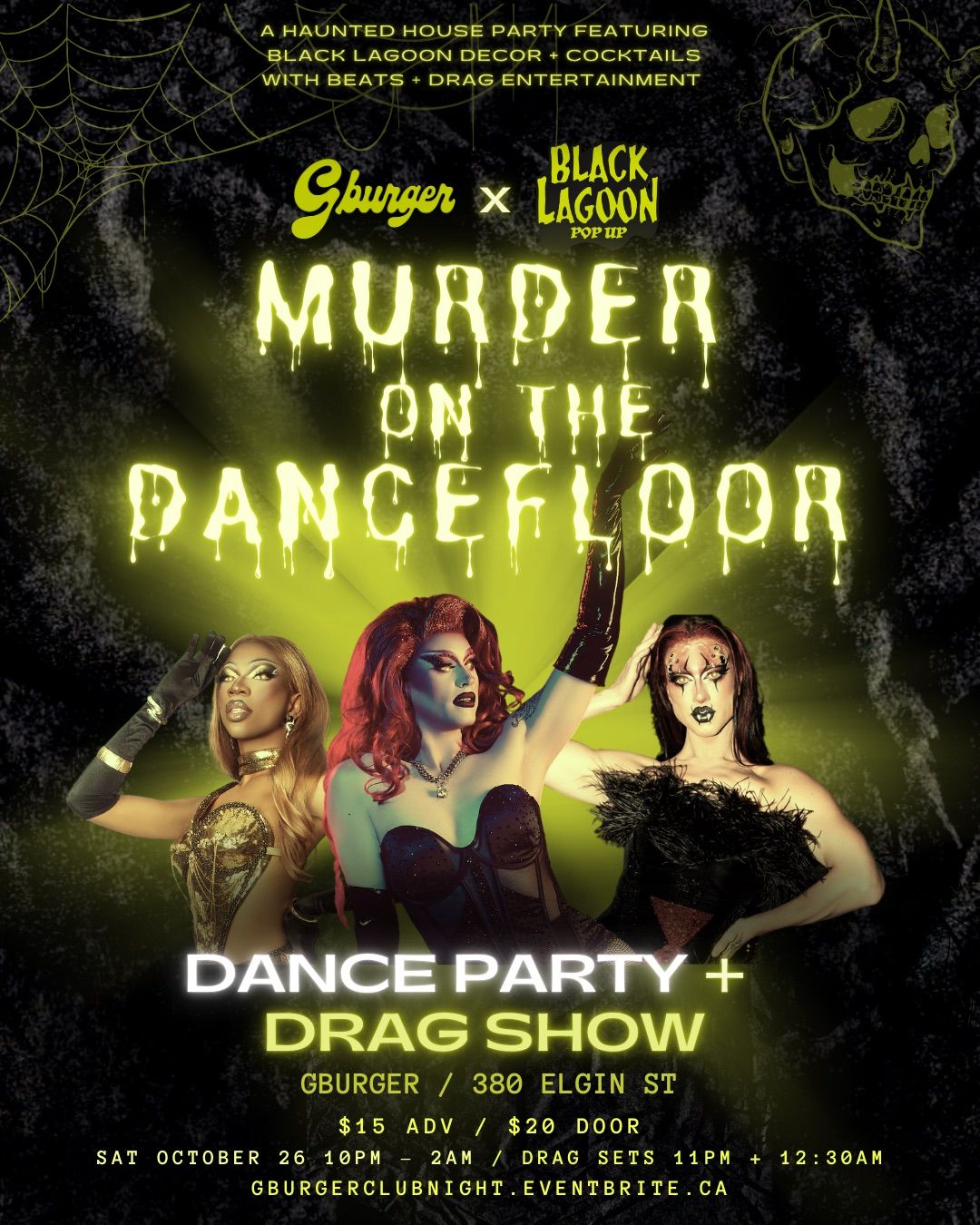 GBurger x Black Lagoon Club Night \/ Dance Party + Drag Show