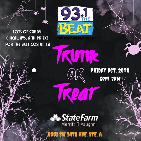 TRUNK OR TREAT Merritt R Vaughn State Farm Insurance Agent in
