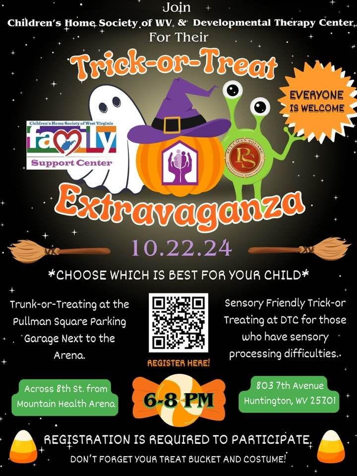 Trunk or Treat and Sensory-Friendly Trick or Treat