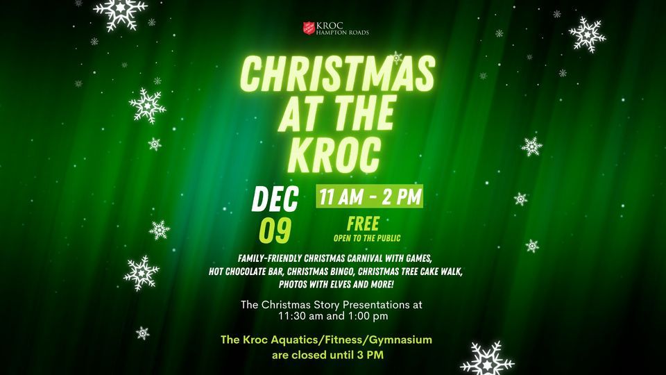 Christmas at The Kroc Kroc Center Hampton Roads, Norfolk, VA