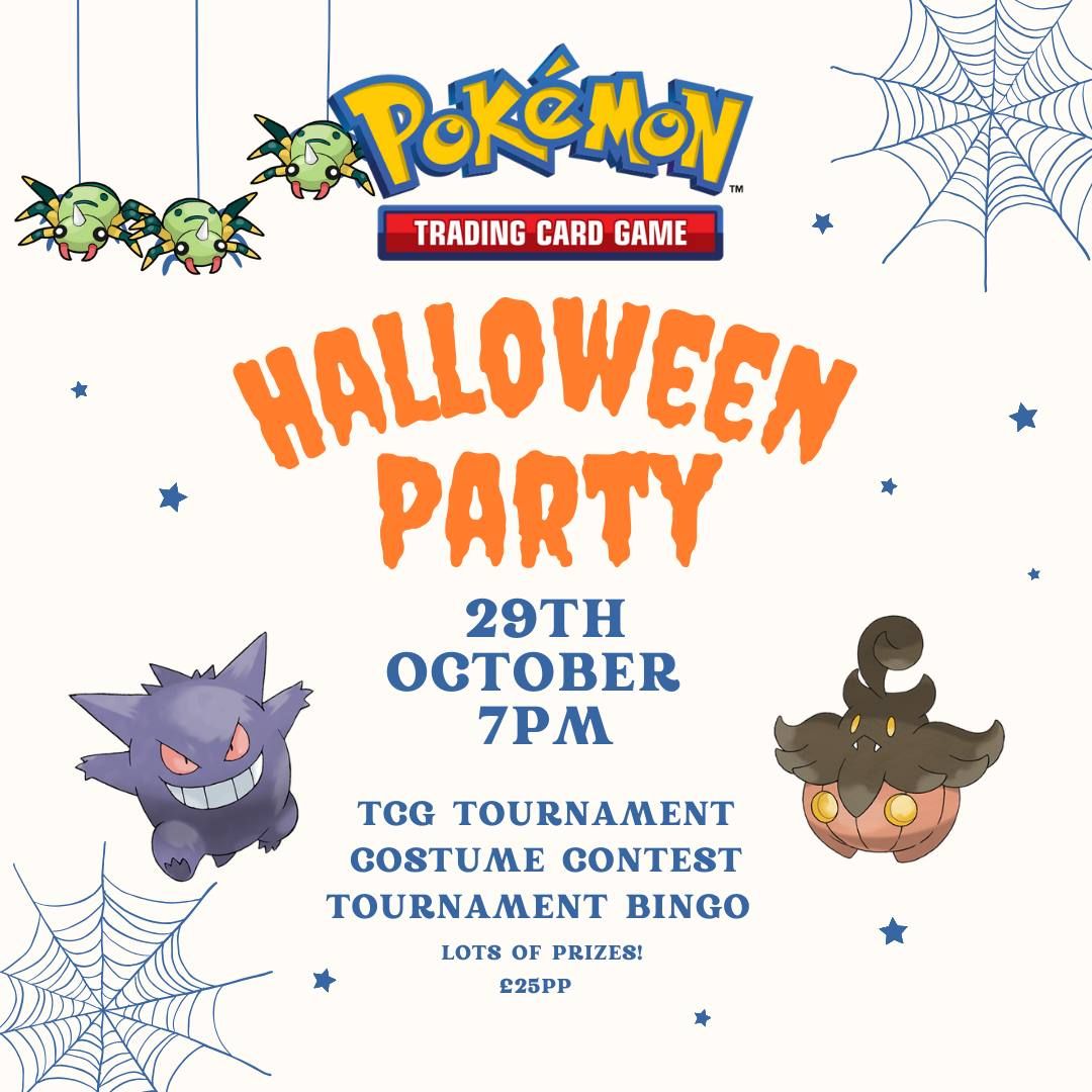 Pokemon TCG surging sparks PRE RELEASE Halloween party Tournament 29th Oct 7pm