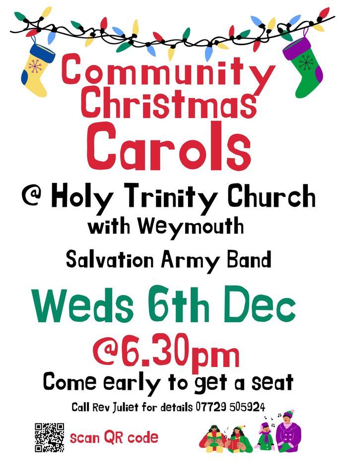 Community Carols Holy Trinity Weymouth with St Nicholas December 6