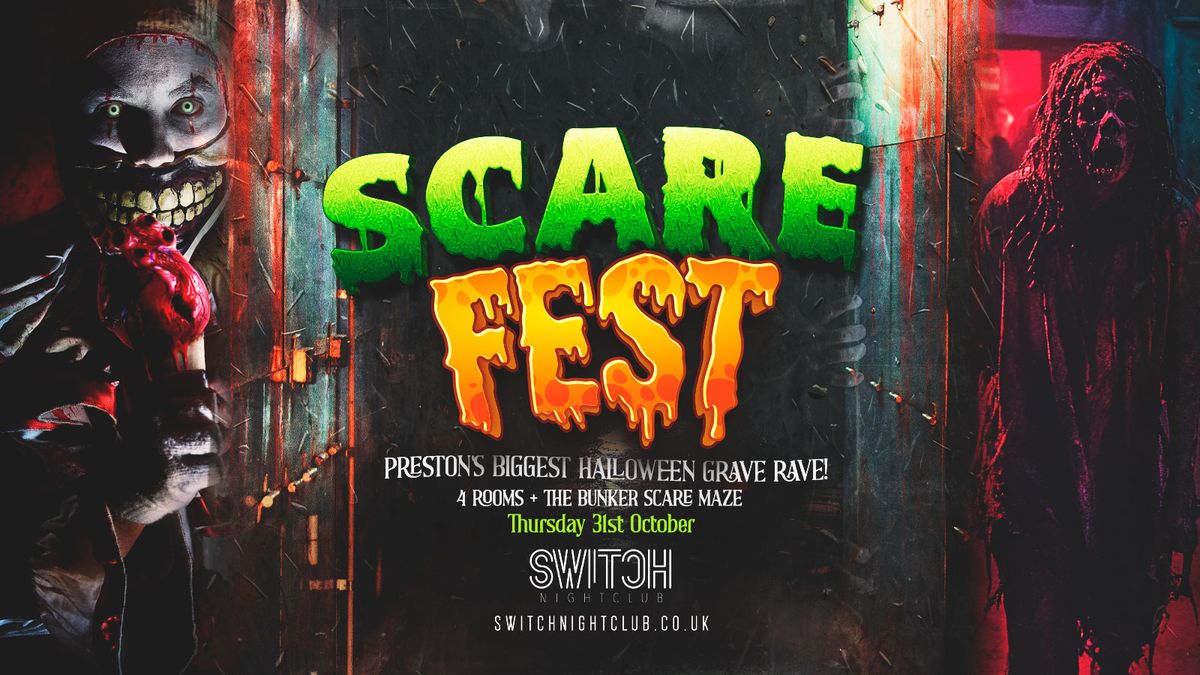 Scare Fest | Halloween Rave | ft Bunker Scare Maze 