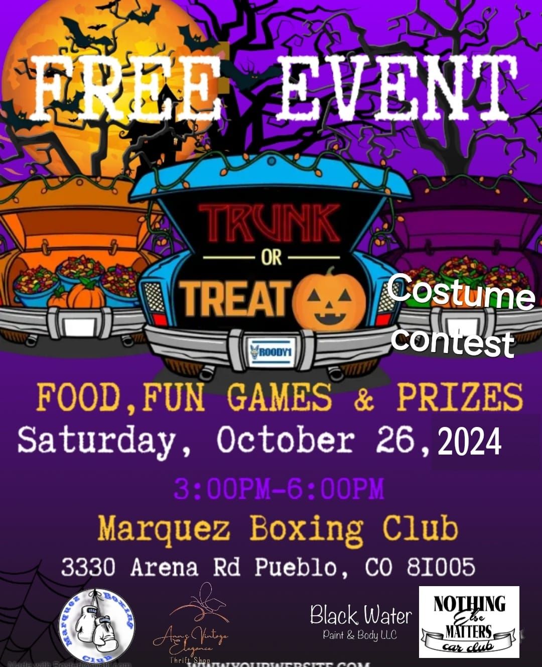 Trunk or treat!!