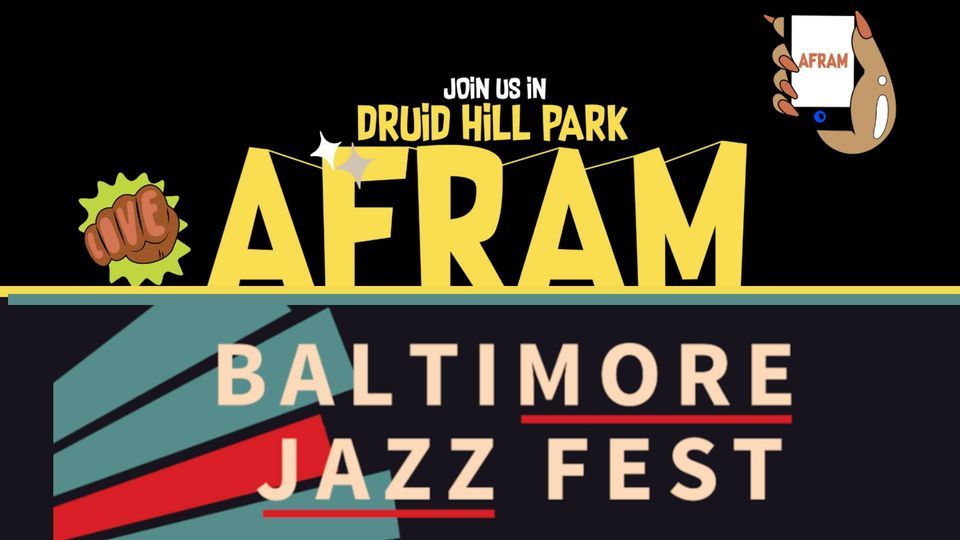 Baltimore Jazz Fest at AFRAM Druid Hill Park Baltimore, Md June 18