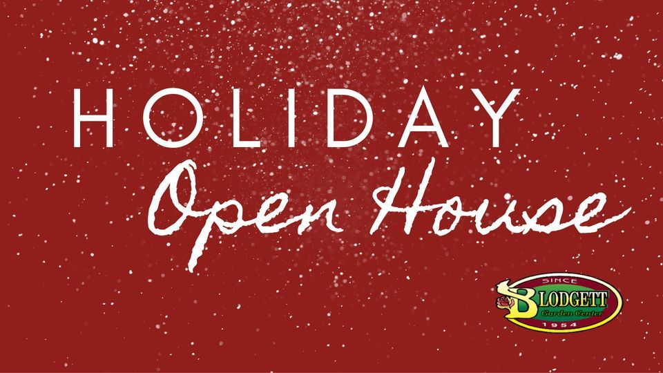 Holiday Open House Blodgett Garden Center, Fort Atkinson, WI
