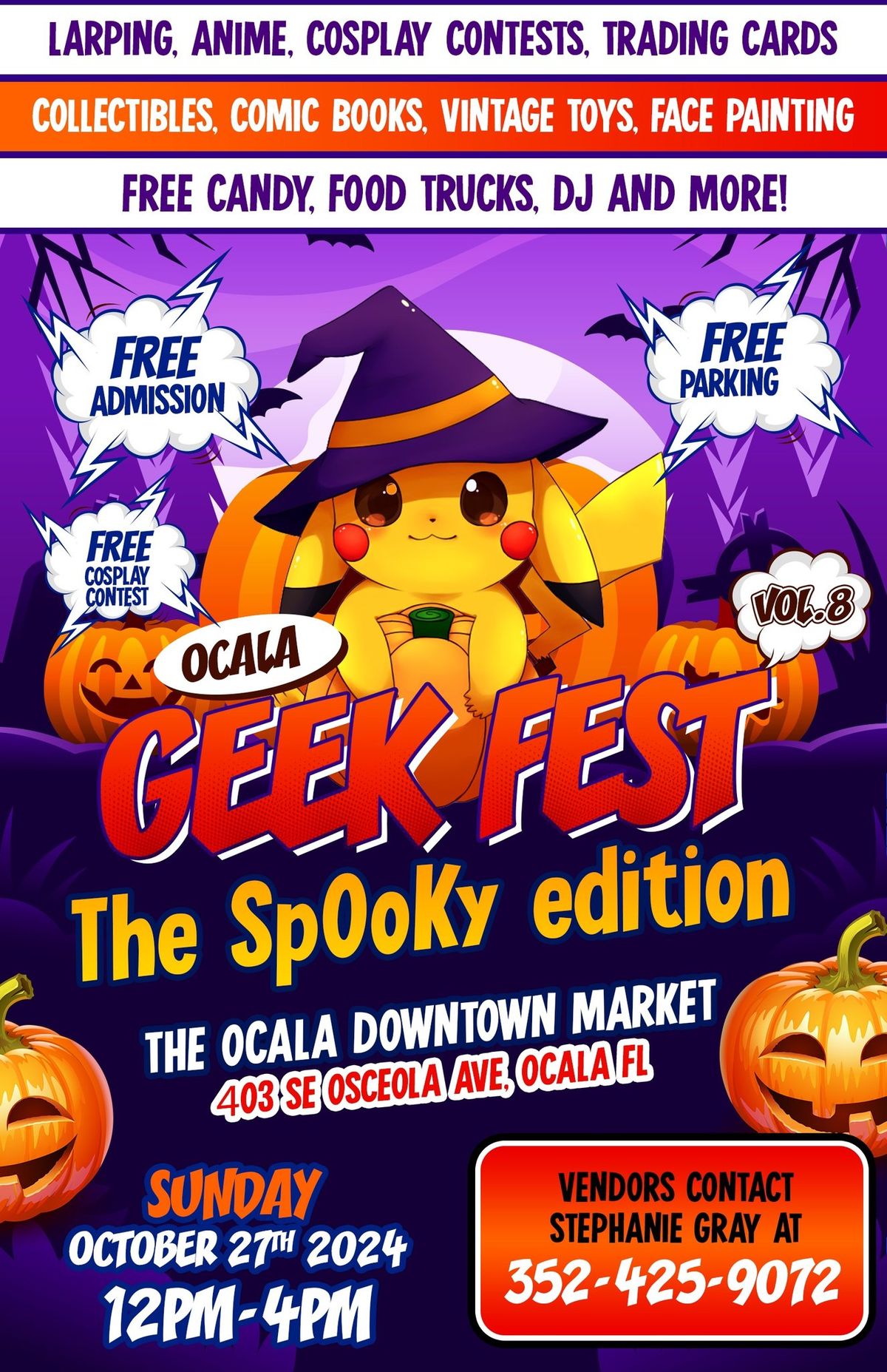 Ocala Geek Fest- SpOoKy Edition