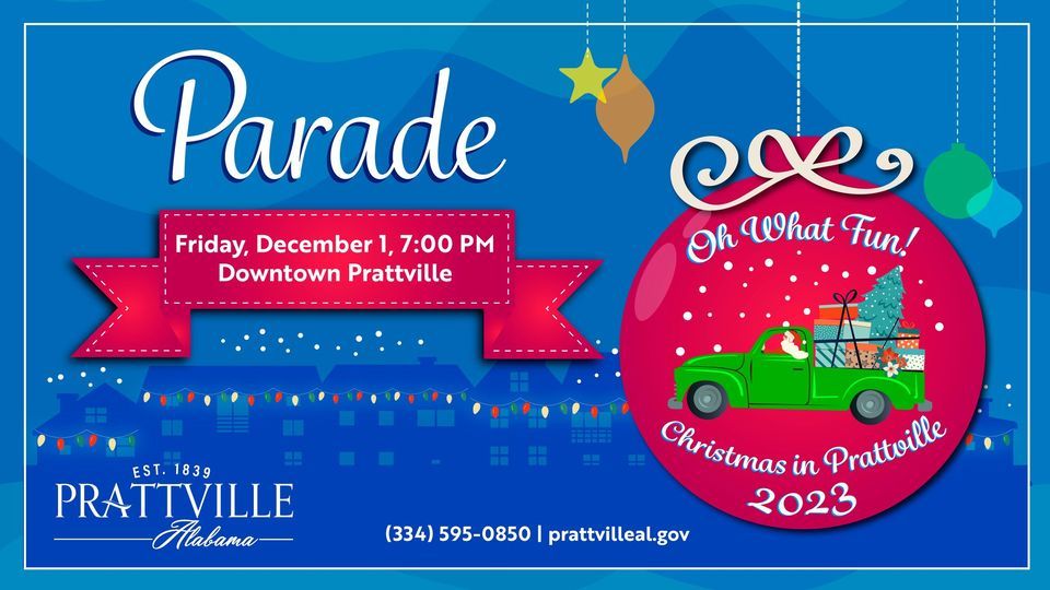 Annual Christmas Parade Downtown Historic District, Prattville