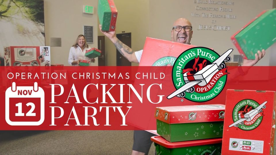 Packing Party Cornerstone Community Church, Chowchilla, CA November