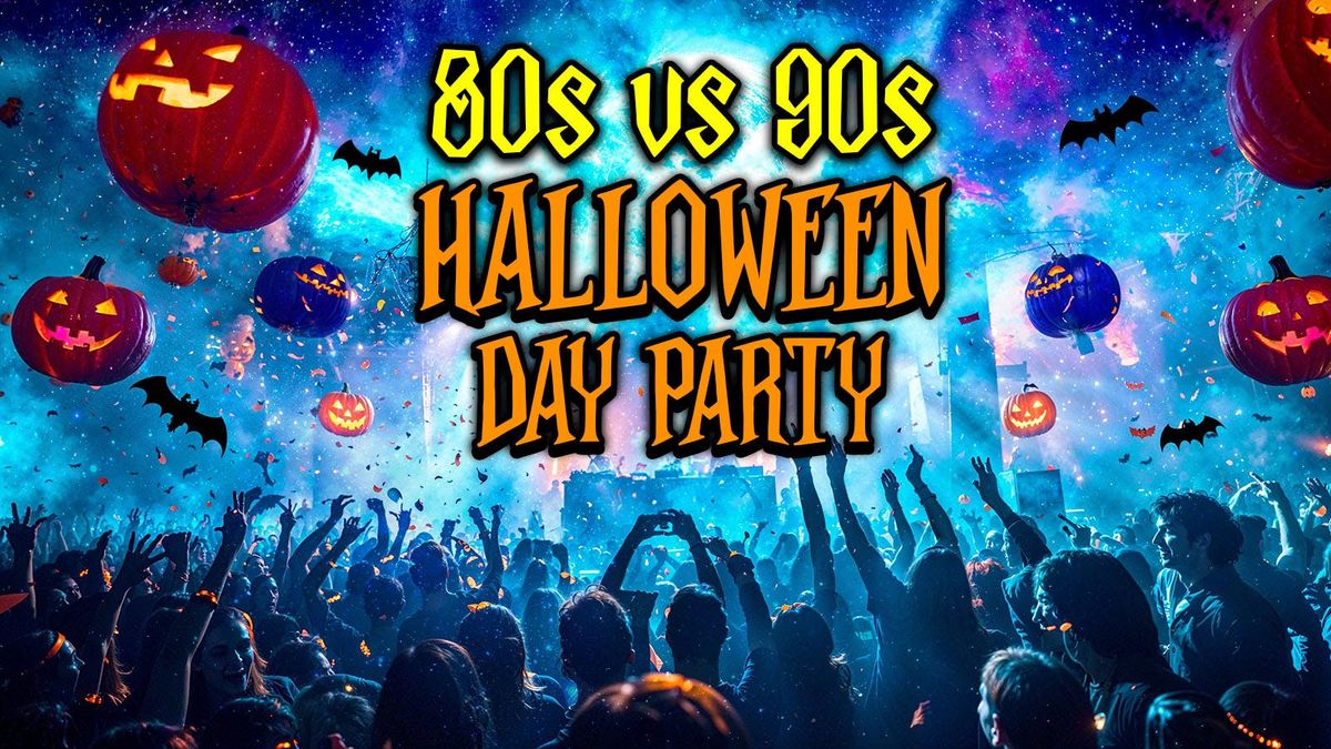 80s vs 90s Halloween Day Party: Manchester \ud83c\udf83