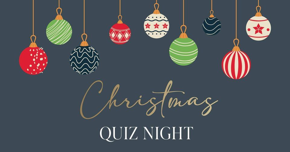 Christmas Quiz Night Bottle and Glass Harby, Gainsborough, EN