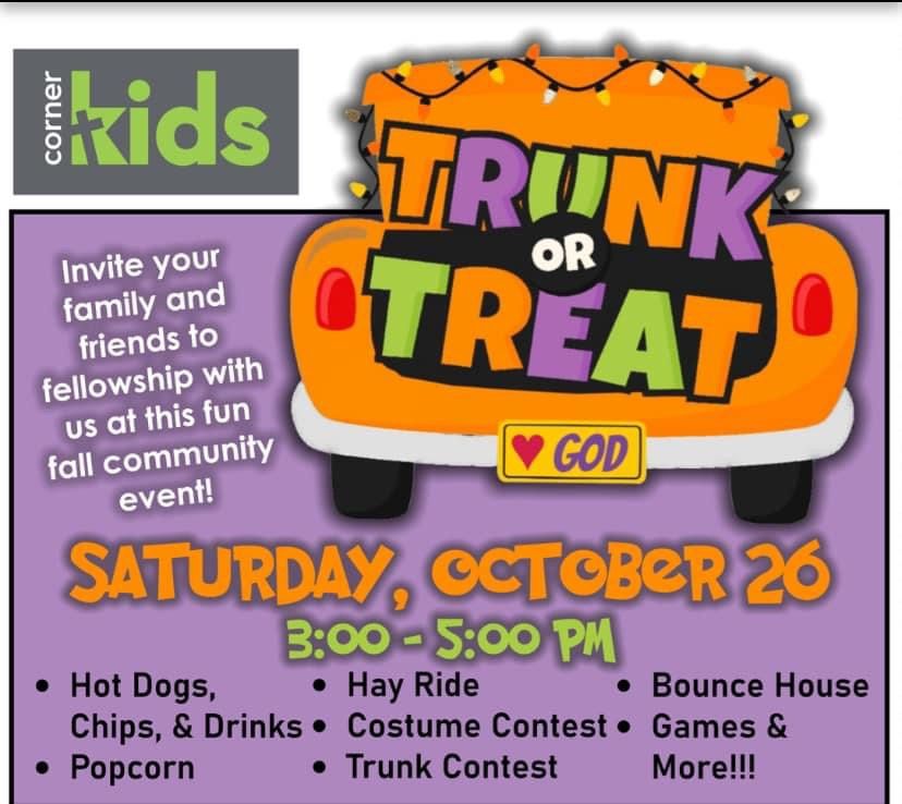 Trunk or Treat! 