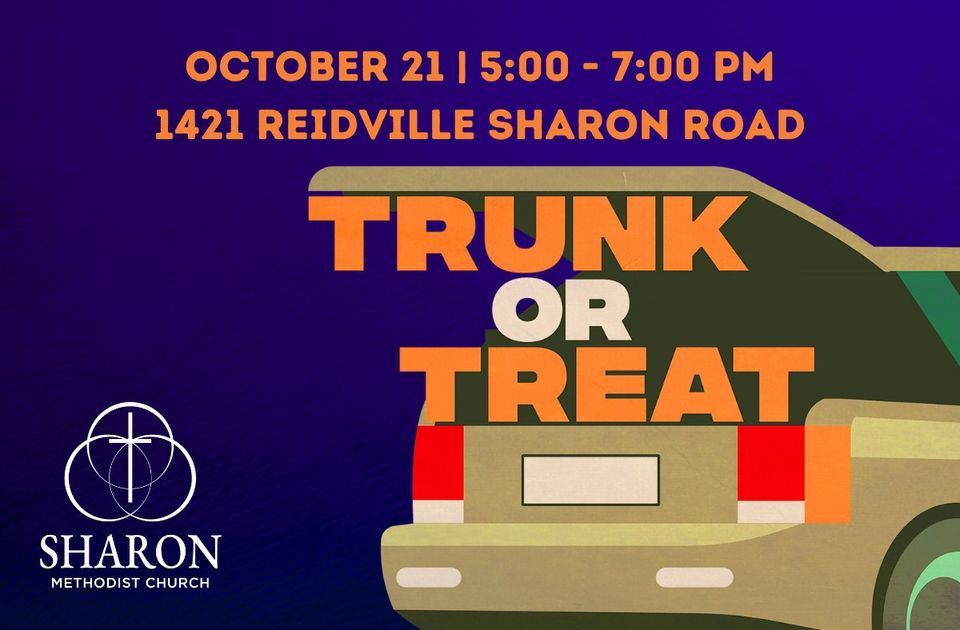 Trunk or Treat Sharon Methodist Church, Reidville, SC October 21, 2023