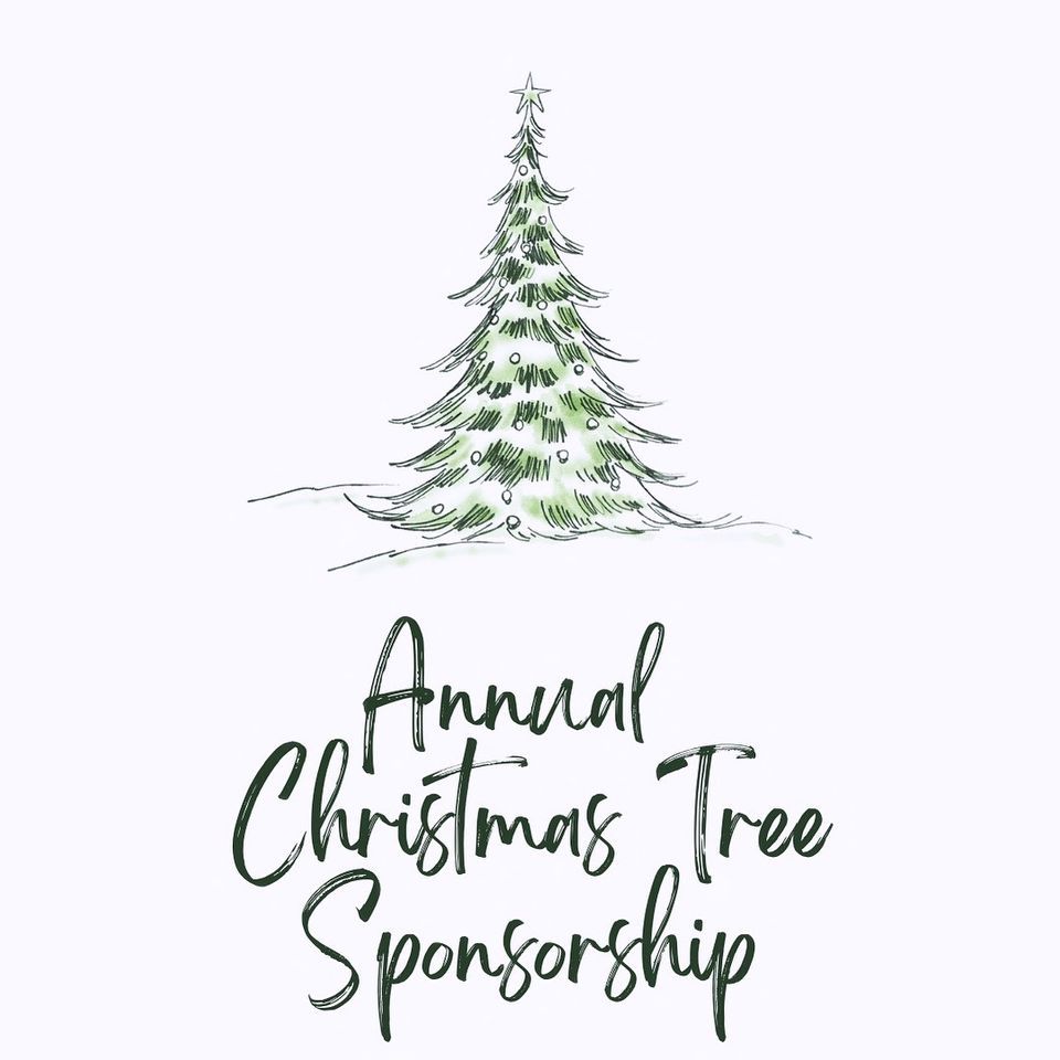 Annual Christmas Tree Sponsorship Main Street Tazewell VA November