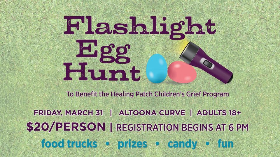 Flashlight Egg Hunt to Benefit the Healing Patch Altoona Curve