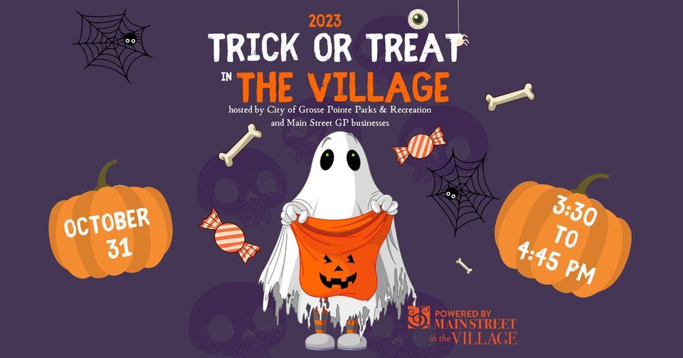 Trick or Treat in The Village The Village, Downtown Grosse Pointe