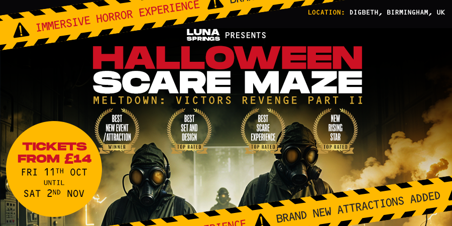 Halloween Scaremaze - Saturday 26th October