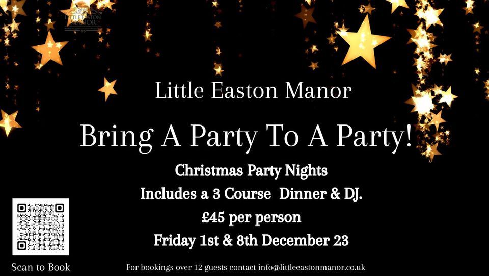 Christmas Party 8th December