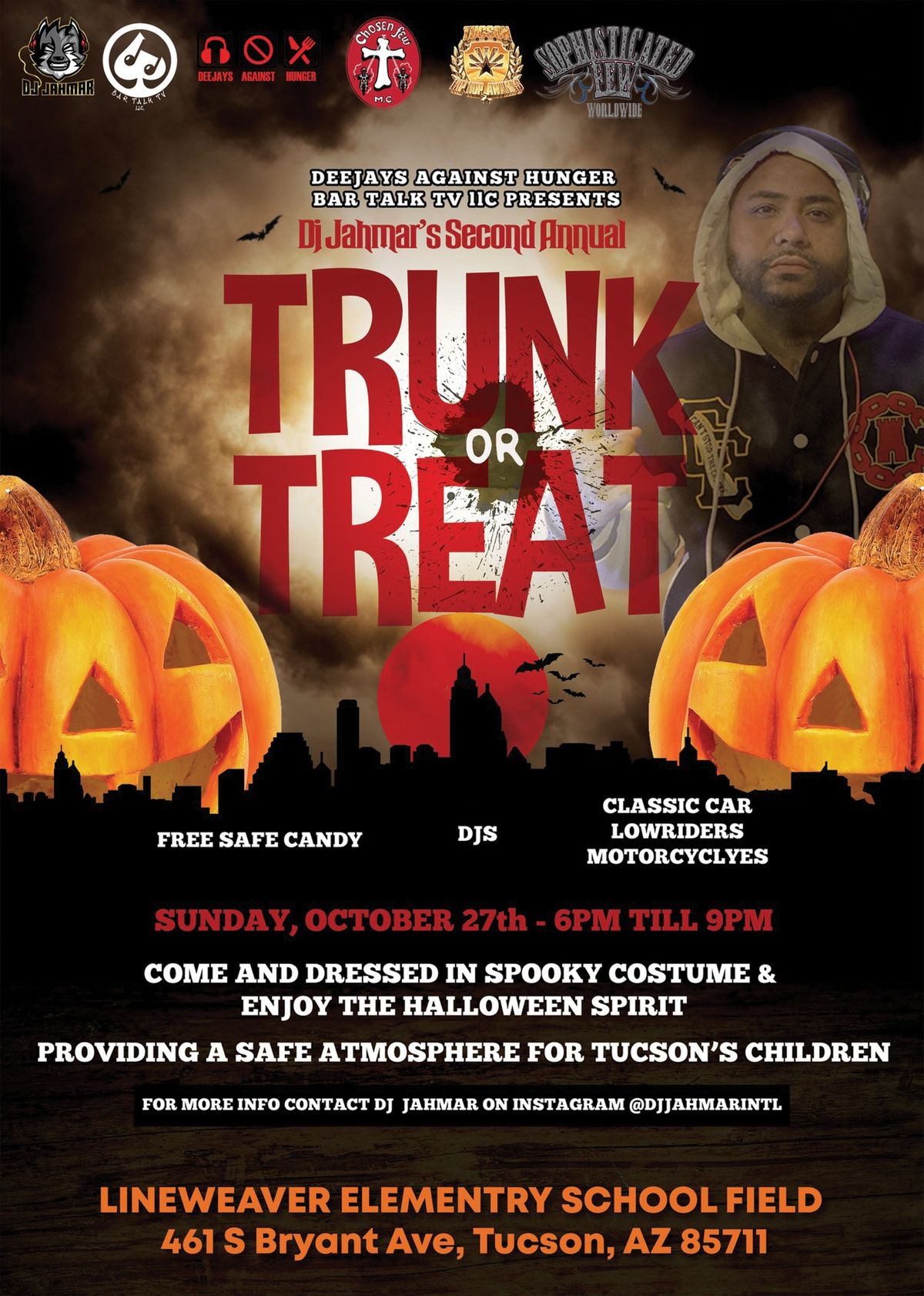 DJ JAHMAR'S SECOND ANNUAL TRUNK oR TREAT 