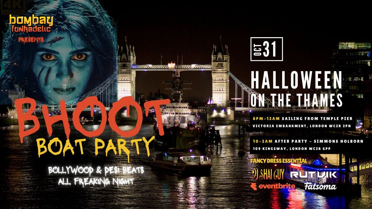 BHOOT Halloween Boat Party and After Party