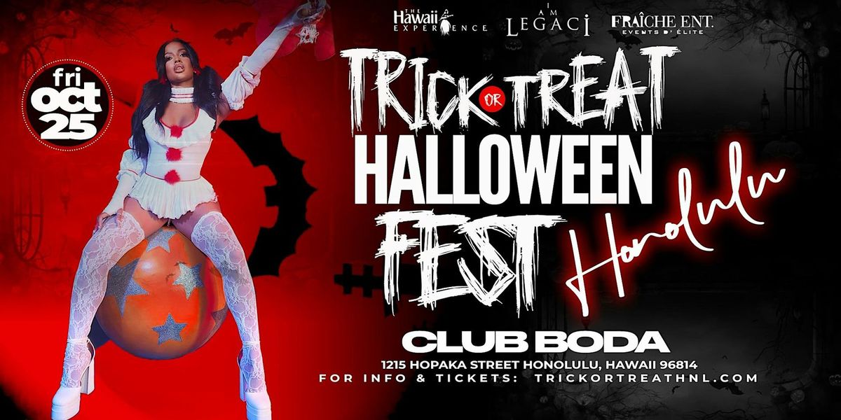 TRICK OR TREAT HALLOWEEN FEST HONOLULU HAWAII