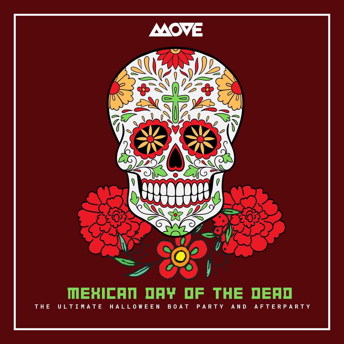 Day of the Dead Halloween 2025: Dance or Die Boat Party