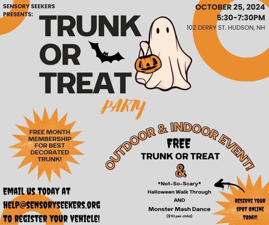 Sensory Seekers Trunk or Treat