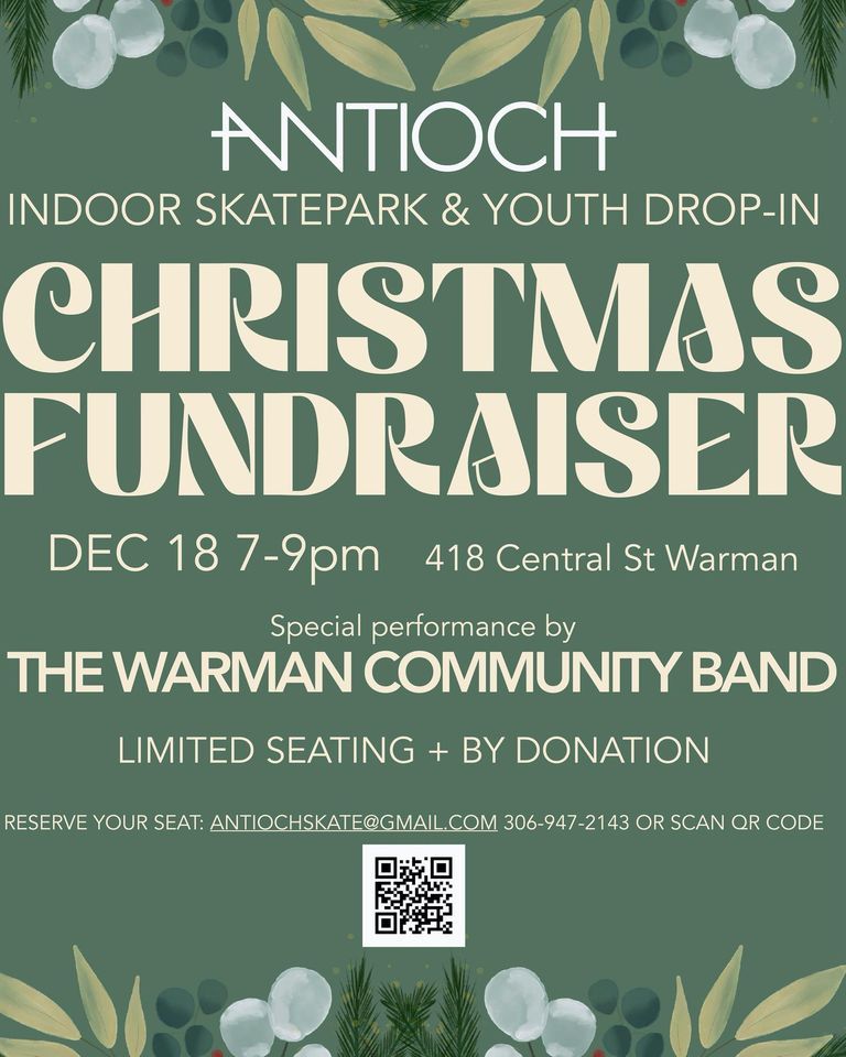 Antioch Christmas Fundraiser 418 Central Street West, Warman