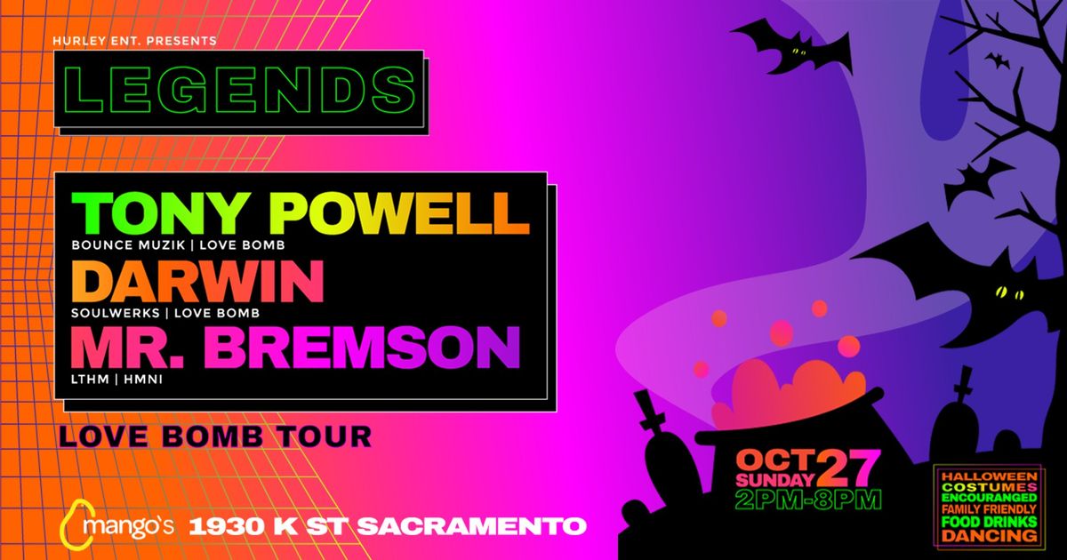 LEGENDS  Halloween LoveBomb tour!