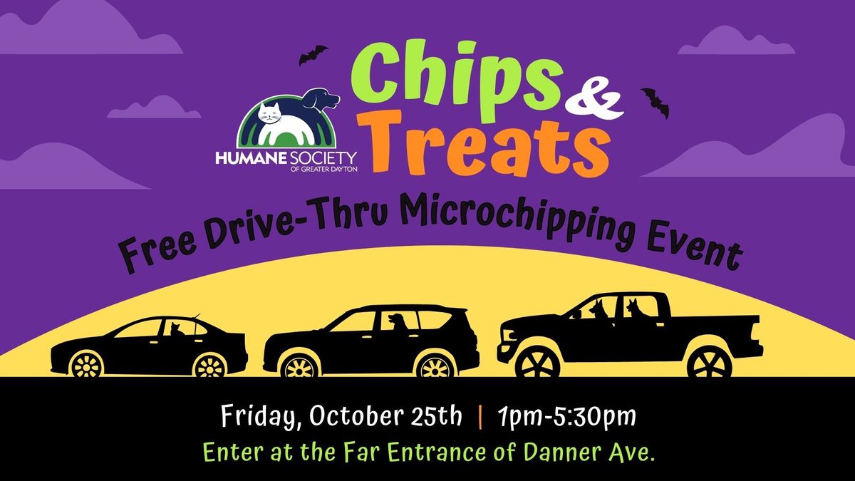 Chips & Treats Free Microchipping Event