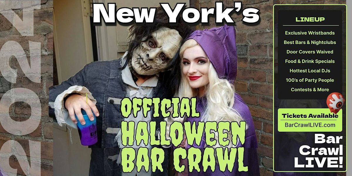 2024 Official Halloween Bar Crawl New York Bar Crawl LIVE 2 Dates