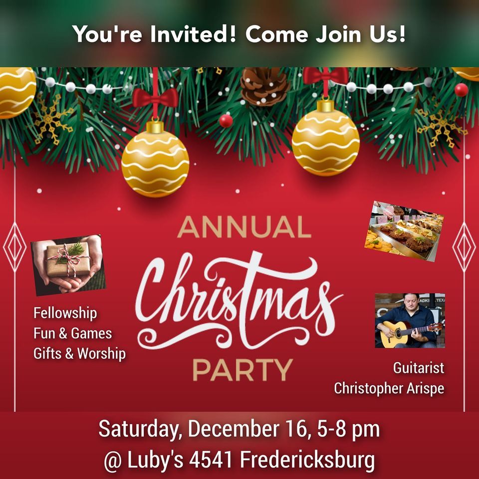 Christmas Party Luby's (San Antonio) December 16, 2023