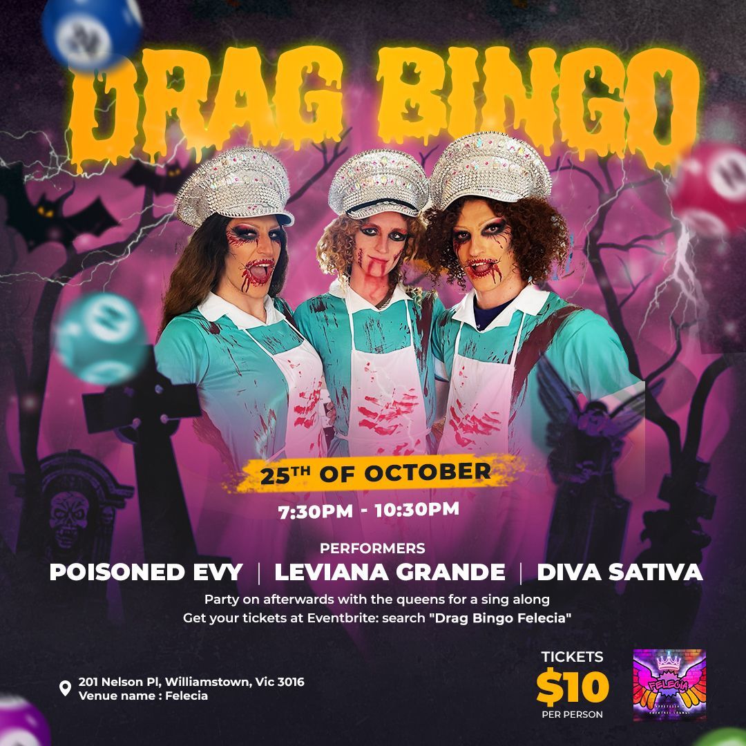 Drag Bingo - Halloween Special!