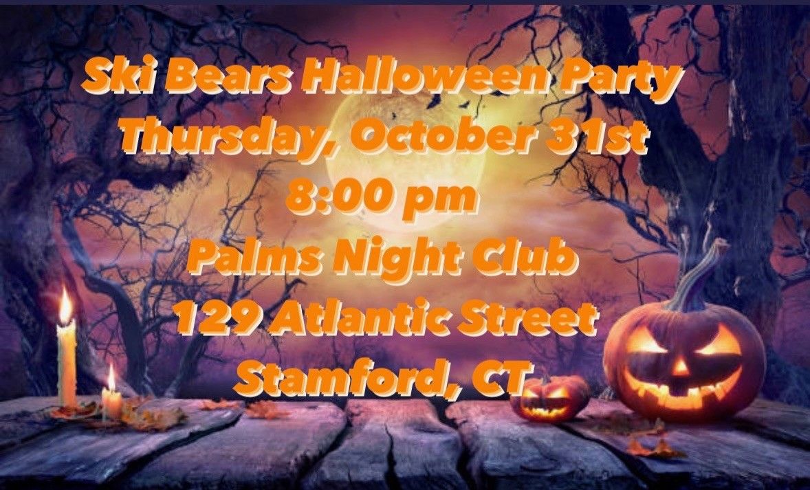 Ski Bears Halloween Party